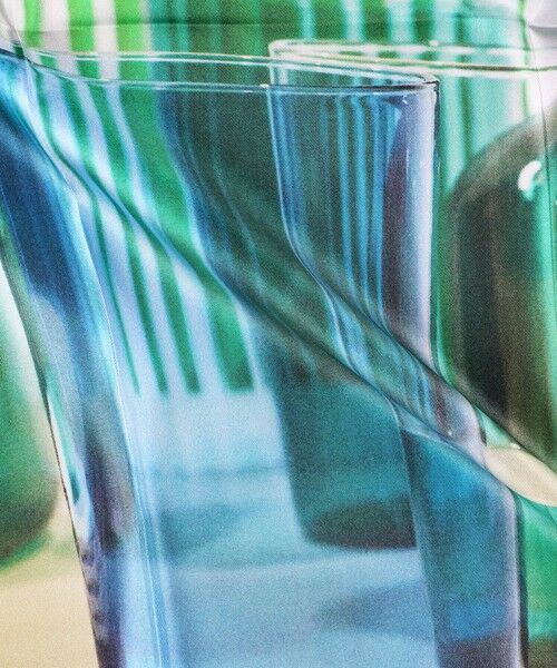 TOMORROWLAND / トゥモローランド バンダナ・スカーフ | Temps des reves blue glass プリントスカーフ | 詳細4