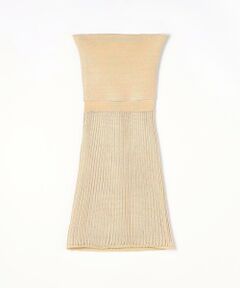 STELLA McCARTNEY ひざ丈スカート ベージュx黄 2318625F0029 STELLA McCARTNEY ひざ丈スカート 36(XS位) ベージュx黄