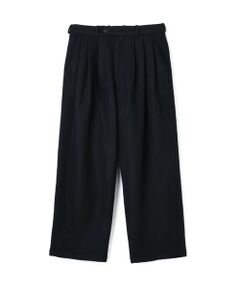 TOMORROWLAND / トゥモローランド その他パンツ | MONITALY Triple Tuck Wide Pants ウールナイロン タックパンツ
