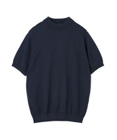 シルクコットン モックネックプルオーバー Sesia