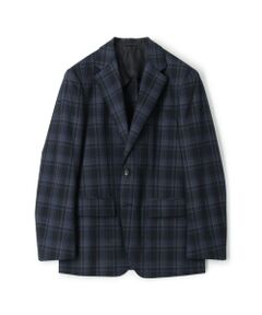 Super120'sウール シングルブレステッド2Bジャケット Dormeuil