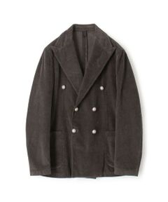 TOMORROWLAND / トゥモローランド テーラードジャケット | BAGUTTA GIAN コーデュロイ ダブルブレステッド6Bシャツジャケット