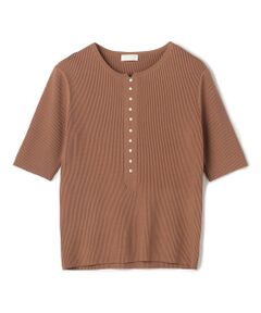 TOMORROWLAND / トゥモローランド ニット・セーター | ハイストレッチリブ クルーネックプルオーバー