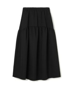 TOMORROWLAND / トゥモローランド ロング・マキシ丈スカート | ペイズリーマトラッセ ギャザーロングスカート