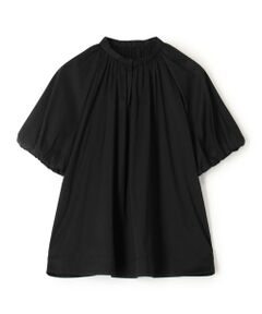 TOMORROWLAND / トゥモローランド シャツ・ブラウス | ストレッチブロード パフスリーブブラウス