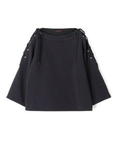 TOMORROWLAND / トゥモローランド シャツ・ブラウス（半袖以外） | ナップコットン レースアッププルオーバー