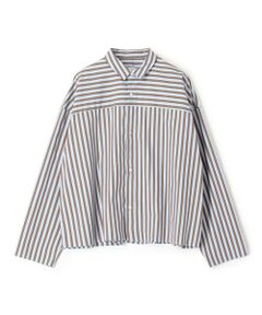 TOMORROWLAND / トゥモローランド シャツ・ブラウス | コットンストレッチブロード ワイドバランスシャツ