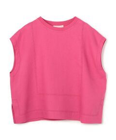 TOMORROWLAND / トゥモローランド シャツ・ブラウス | リブコンビフレンチリネン フレンチスリーブプルオーバー