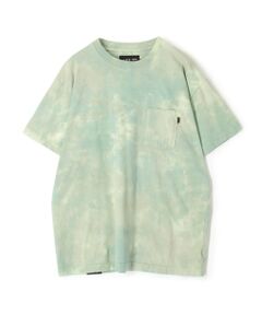 LITE YEAR Cloudy Pocket Tee コットン タイダイTシャツ