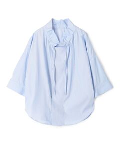 TOMORROWLAND / トゥモローランド シャツ・ブラウス | コットンブロード ギャザーブラウス