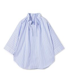 TOMORROWLAND / トゥモローランド シャツ・ブラウス | コットンブロード ギャザーブラウス