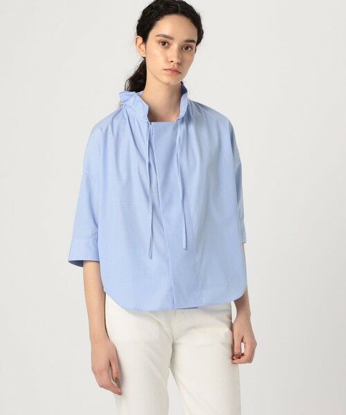 TOMORROWLAND / トゥモローランド シャツ・ブラウス | コットンブロード ギャザーブラウス | 詳細2