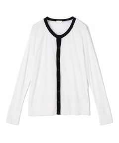 TOMORROWLAND / トゥモローランド カーディガン・ボレロ | ガーゼフライスジャージー クルーネックカーディガン