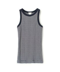 TOMORROWLAND / トゥモローランド タンクトップ | コットンランダムリブ アメリカンスリーブタンクトップ