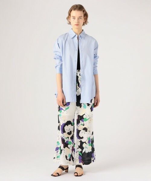 TOMORROWLAND / トゥモローランド その他パンツ | WRITEWELL フラワープリントワイドパンツ | 詳細1