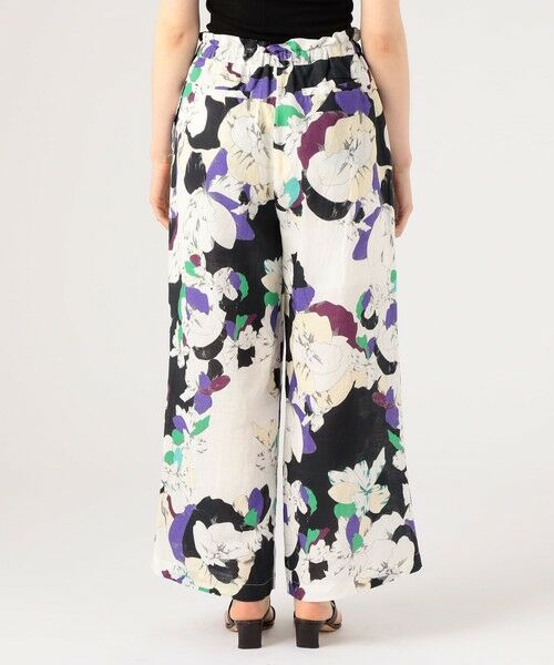 TOMORROWLAND / トゥモローランド その他パンツ | WRITEWELL フラワープリントワイドパンツ | 詳細4