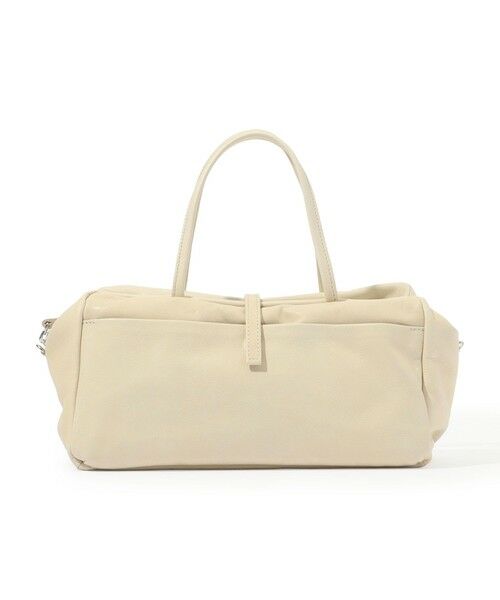 TOMORROWLAND / トゥモローランド ショルダーバッグ | 【一部別注】les basiques 2-WAY SOFT TOTE トートバッグ（41 ライトベージュ）