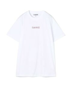 GANNI プリント Tシャツ