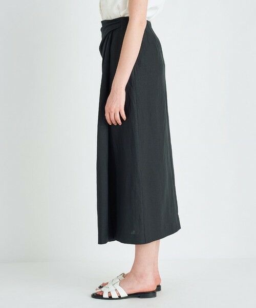 【新品】TOMORROWLAND collection スムースリネンスカート