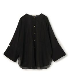 TOMORROWLAND / トゥモローランド シャツ・ブラウス | コットンオーガンジー ドルマンスリーブブラウス