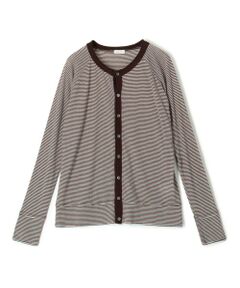 TOMORROWLAND / トゥモローランド カーディガン・ボレロ | ガーゼフライスジャージー クルーネックカーディガン