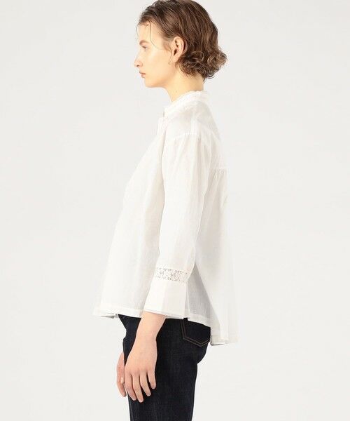 Khadi and Co SWAN コットンレースブラウス