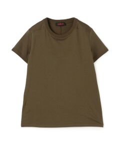 TOMORROWLAND / トゥモローランド Tシャツ | コットン リブコンビクルーネックプルオーバー