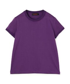 TOMORROWLAND / トゥモローランド Tシャツ | コットン リブコンビクルーネックプルオーバー
