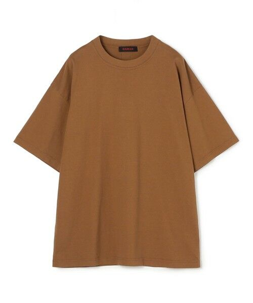 TOMORROWLAND / トゥモローランド Tシャツ | CABaN ドライスビンコットン ハーフスリーブTシャツ（47 ブラウン）