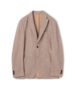 カシミヤジャージー シングルブレステッド2Bジャケット LORO PIANA