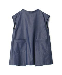 TOMORROWLAND / トゥモローランド シャツ・ブラウス | コットンシルクデニム チュニックブラウス