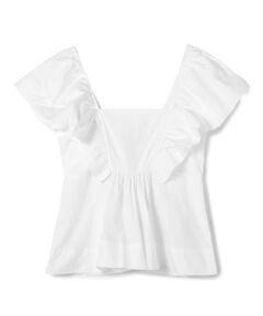 GANNI Ruffle Blouse