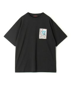 CABaN ドライスビンコットン IBIZA プリントTシャツ