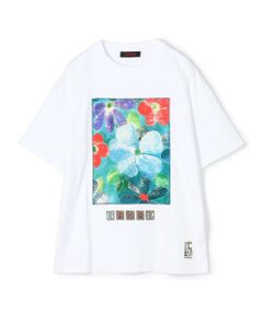 CABaN ドライスビンコットン IBIZA プリントTシャツ