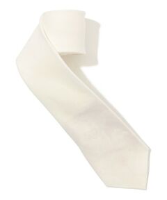 TOMORROWLAND / トゥモローランド ネクタイ | TOMORROWLAND コットンリネン ソリッドネクタイ