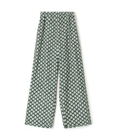 TOMORROWLAND / トゥモローランド その他パンツ | ポリエステルプリント ナローストレートパンツ