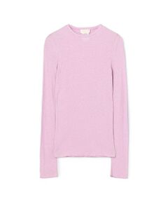 TOMORROWLAND / トゥモローランド カットソー | コットンシルクリブ クルーネックプルオーバー