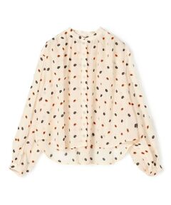 TOMORROWLAND / トゥモローランド シャツ・ブラウス | プチマーガレットエンブロイダリー ギャザーブラウス