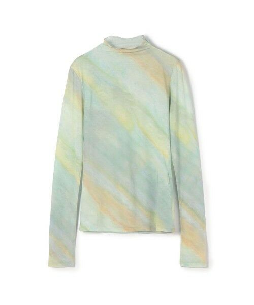 TOMORROWLAND / トゥモローランド カットソー（半袖以外） | ジュピターシアープリント ハイネックプルオーバー（62 ライトブルー系）