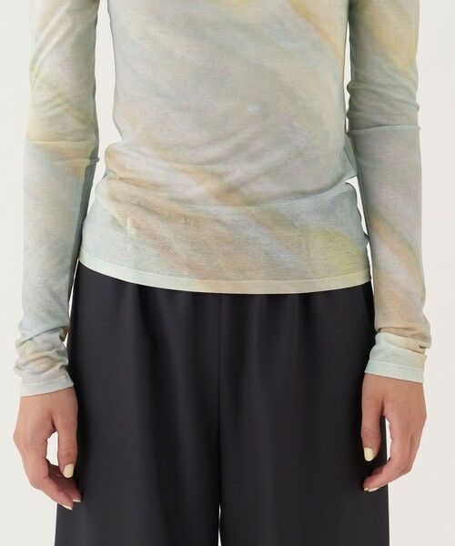 TOMORROWLAND / トゥモローランド カットソー（半袖以外） | ジュピターシアープリント ハイネックプルオーバー | 詳細6