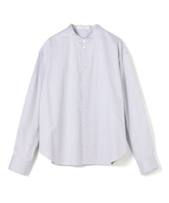 TOMORROWLAND / トゥモローランド シャツ・ブラウス（半袖以外） | ハイカウントサテン バンドカラーシャツ