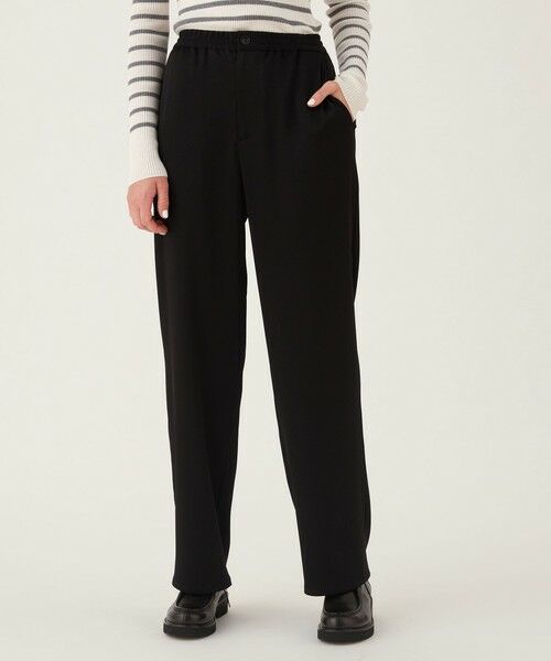 TOMORROWLAND / トゥモローランド その他パンツ | バックサテンアムンゼンイージーストレートパンツ | 詳細3