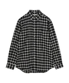 【別注】INDIVIDUALIZED SHIRTS コットンフランネル ボタンダウンシャツ