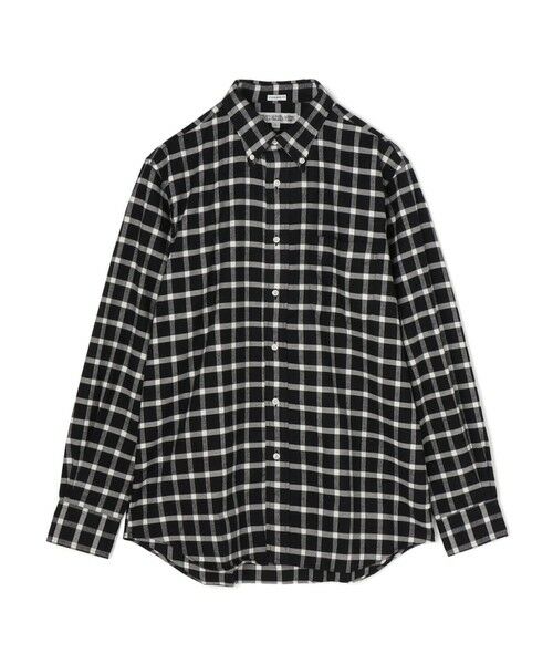 【別注】INDIVIDUALIZED SHIRTS コットンフランネル ボタンダウンシャツ