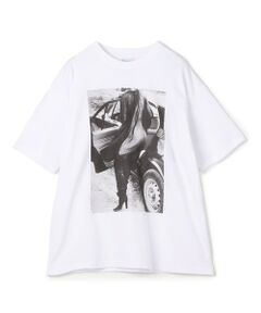 OLA CANVAS CABALLO DE MER TEE コットンTシャツ （カットソー