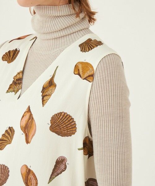 TOMORROWLAND / トゥモローランド ロング・マキシ丈ワンピース | ヴィンテージサテン Vネックロングワンピース | 詳細4