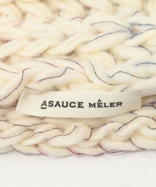 ASAUCE MELER チャンキーニットストール