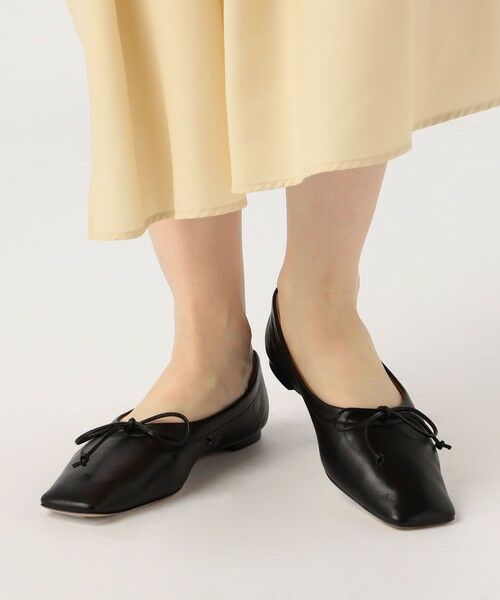 レディース【美品】PIPPICHIC AMBER BALLET 靴 レディース フラット
