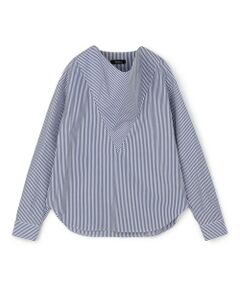 TOMORROWLAND / トゥモローランド シャツ・ブラウス | コットンブロードオフネックプルオーバー