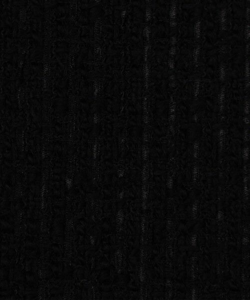 TOMORROWLAND / トゥモローランド ミニ・ひざ丈スカート | ブラックツイードヘムフレアスカート | 詳細9